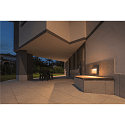 SLV Udendørs wall luminaire CONCRETO L IP65, grå