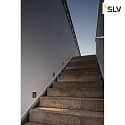 SLV Udendrs wall luminaire CONCRETO EL CUT IP65, gr