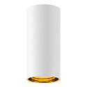 SLV downlight ASTO TUBE cylindrical, rigid, surface-mounted version GU10 IP20, white dimmable