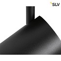 SLV 1-phase spot ASTO TUBE GU10 IP20, black