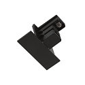 3-phase end cap S-TRACK PHASE & DALI isolated, mechanical, built-in version, black