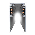 surface-mounted track TRACK 48V DALI controllable, low, black