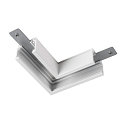 L-tilslutning TRACK 48V standard, mekanisk, h�jre, hvid