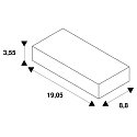SLV LED str�mforsyning TRACK 48V 150W, sort