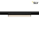 SLV spot IN-LINE 22 TRACK 48V DALI controllable IP20, black dimmable