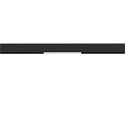 SLV track spot IN-LINE 22 DALI 48V rigid, DALI controllable IP20, black dimmable