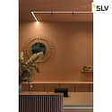 SLV spot IN-LINE 44 TRACK 48V DALI controllable IP20, black dimmable