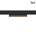 SLV spot IN-LINE 24 TRACK 48V DARKLIGHT REFLECTOR Move DALI IP20, black dimmable