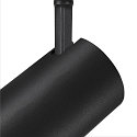 SLV track spot NUMINOS� S TRACK 48V DALI controllable IP20, chrome, black dimmable