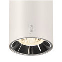 SLV Skinne spot NUMINOS� XS 48V DALI 2 20� svingbar, til VDU-arbejdsstation, DALI styrbar IP20, hvid mat d�mpbar
