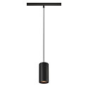 Pendel NUMINOS� S TRACK 48V DALI styrbar IP20, sort d�mpbar