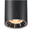 SLV Pendel NUMINOS� S TRACK 48V DALI styrbar IP20, chrom, sort d�mpbar
