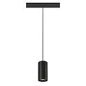 SLV Pendel NUMINOS� S TRACK 48V DALI styrbar IP20, sort d�mpbar