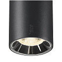 SLV Pendel NUMINOS� S 48V DALI 2 20� til VDU-arbejdsstation, DALI styrbar IP20, sort mat d�mpbar