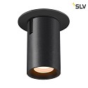 ceiling recessed luminaire NUMINOS PROJECTOR XS cylindrical, black