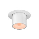 SLV Indbygnings loftlampe NUMINOS� PROJECTOR S cylindrisk, hvid