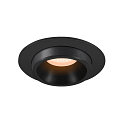 Indbygnings loftlampe NUMINOS� PROJECTOR M cylindrisk, sort