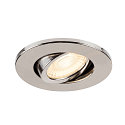 SLV D�ksel UNIVERSAL DOWNLIGHT MOVE rund, svingbar, chrom