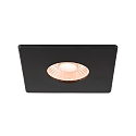 D�ksel UNIVERSAL DOWNLIGHT IP65 firkantet, sort
