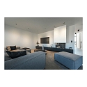 D�ksel UNIVERSAL DOWNLIGHT IP65 firkantet, sort
