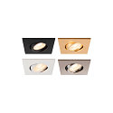 SLV D�ksel UNIVERSAL DOWNLIGHT IP20 firkantet, svingbar, hvid