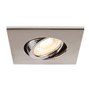 SLV D�ksel UNIVERSAL DOWNLIGHT IP20 firkantet, svingbar, chrom