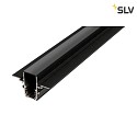 cover TRACK 48V low, for surface-mounted track, for recessed track, black