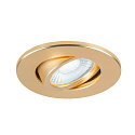 SLV D�ksel UNIVERSAL DOWNLIGHT IP65 rund, svingbar, guld mat
