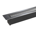 SLV Gulvindbygningslampe DASAR� 1200 stiv, DALI styrbar, passabel IP65 / IP67, rustfrit st�l d�mpbar
