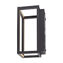SLV Udend�rs wall luminaire QUADRULO IP55, antracit