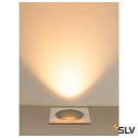 SLV floor recessed luminaire DASAR XL RL square IP65 / IP67, stainless steel dimmable