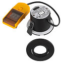 SLV Indbygnings loftlampe UNIVERSAL DOWNLIGHT MOVE PHASE svingbar, s�t med 2 IP20, sort d�mpbar