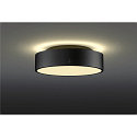 SLV V�g- og Loftlampe MEDO� PRO 30 rund, DALI styrbar IP50, sort d�mpbar