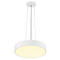SLV V�g- og Loftlampe MEDO� PRO 40 rund, DALI styrbar IP50, hvid d�mpbar