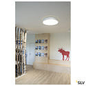 SLV wall and ceiling luminaire MEDO PRO 40 round IP50, white dimmable