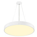 SLV V�g- og Loftlampe MEDO� PRO 60 rund, DALI styrbar IP50, hvid d�mpbar