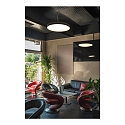 Loftlampe MEDO� PRO 90 rund, CCT Switch, UGR < 19 IP50, sort d�mpbar
