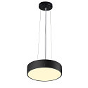 SLV V�g- og Loftlampe MEDO� 30 rund, CCT Switch, direkte / indirekte IP50, sort d�mpbar
