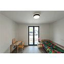 SLV V�g- og Loftlampe MEDO� 40 rund, CCT Switch, direkte / indirekte IP50, sort d�mpbar