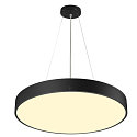 SLV V�g- og Loftlampe MEDO� 60 rund, CCT Switch, direkte / indirekte IP50, sort d�mpbar