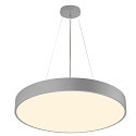 SLV wall and ceiling luminaire MEDO� 60 round, CCT Switch, direct / indirect IP50, grey dimmable