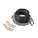 recessed ceiling ring NEW TRIA� 68 round, black
