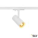 SLV 1-phase spot NOBLO SPOT round, swivelling, rotatable IP20, white dimmable