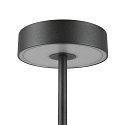 SLV Batteri bordlampe VINOLINA IP54, sort d�mpbar