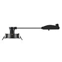 SLV ceiling recessed luminaire NEW TRIA� 75 round GU10 IP20, black