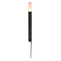 SLV Batteri bordlampe TAHA IP65, sort d�mpbar