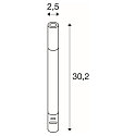 SLV Batteri bordlampe TAHA IP65, sort d�mpbar