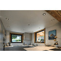 SLV Indbygnings loftlampe NEW TRIA� 68 rund IP20, sort d�mpbar