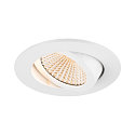 SLV Indbygnings loftlampe NEW TRIA� UNIVERSAL rund IP20, hvid d�mpbar