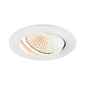 SLV Indbygnings loftlampe NEW TRIA� UNIVERSAL rund IP20, hvid d�mpbar